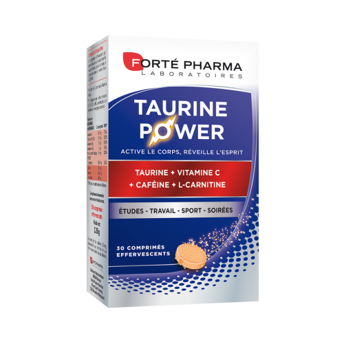 FORTÉ PHARMA Energie Taurine Power 30 Effervescent Tablets