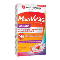 FORTÉ PHARMA MULTIVIT' 4G SÉNIOR - 30 Tablets