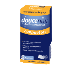 DOUCE NUIT Languettes Anti-Ronflement - 28 Sachets