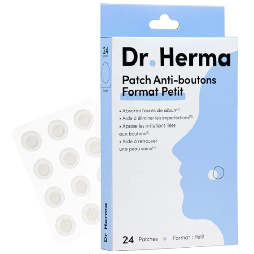 DR.HERMA Patch Anti Boutons Format Petit - 24 Patchs