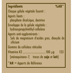 SOLGAR VITAMINE K2 - 50 Gélules Végétales