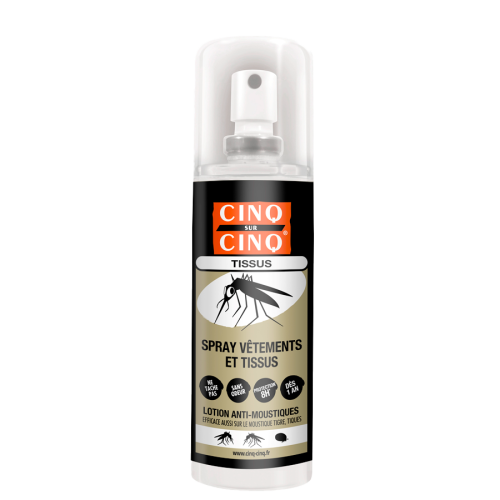 CINQ SUR CINQ VÊTEMENTS TISSUS Anti-Mosquito Spray 100 ml