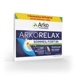 ARKORELAX Sommeil Fort 8H Melatonine Valerian - 20+10 tablets