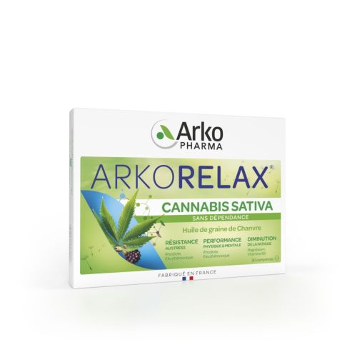 ARKORELAX Cannabis Sativa - 30 Tablets