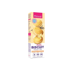 MILICAL BISCUITS Fourrés à la Vanille - 8 Biscuits