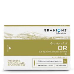 GRANIONS D'OR 0,2mg/2ml - 30 ampoules