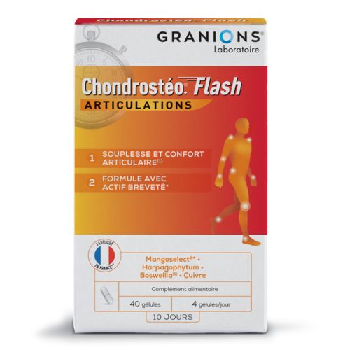CHONDROSTEO + Flash Articulations - 40 gélules