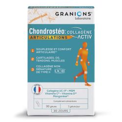 CHONDROSTÉO + Articulations - Collagen Activ - 30 capsules