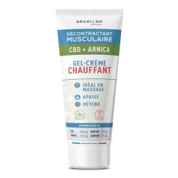 GRANIONS DÉCONTRACTANT MUSCULAIRE Warming Gel-Cream CBD and Arnica - 75ml