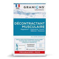 GRANIONS DECONTRACT MUSCULAR - 60 tablets