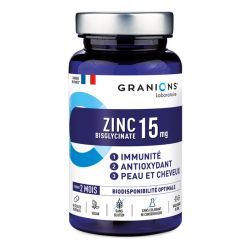 GRANIONS Zinc 15mg - 60 gélules