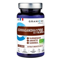 GRANIONS ASHWAGANDHA Organic 1200mg - 60 Tablets