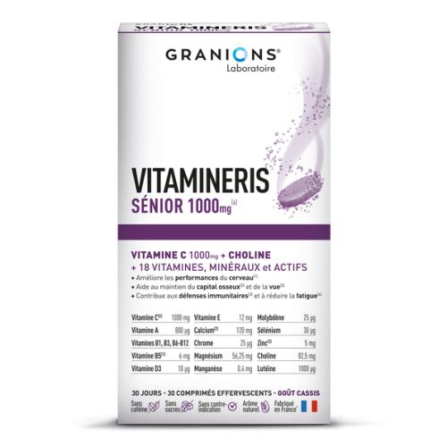 GRANIONS VITAMINERIS Senior - 30 Effervescent Tablets