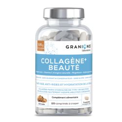 GRANIONS COLLAGENE + BEAUTY Anti-Aging Anti-Wrinkle and Skin Moisturizing - 120 Tablets