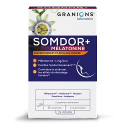 SOMDOR+ MELATONIN GRANIONS - 15 tablets