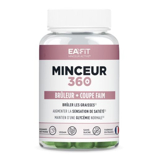 EAFIT MINCEUR 360 GUMMIES Goût Pomme - 60 Gummies