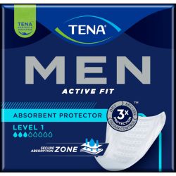 TENA MEN ACTIVE FIT Niveau 1 Light - 24 Protections Fuites Urinaires