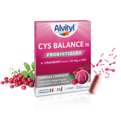 ALVITYL CYS BALANCE 36 Probiotiques - 15 Gélules