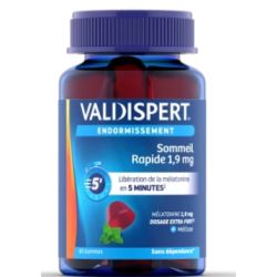 VALDISPERT SOMMEIL RAPIDE 1,9mg - 60 Gommes