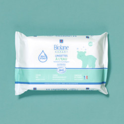 BIOLANE EXPERT Water Wipes - 54 Wipes