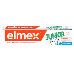 ELMEX DENTIFRICE JUNIOR Enfant 6-12ans 75ml