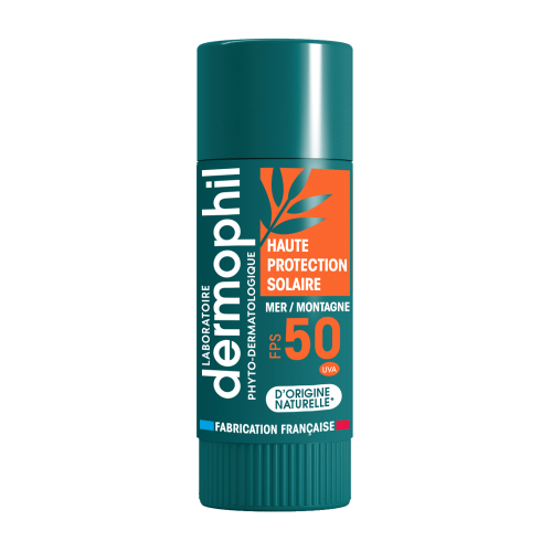 DERMOPHIL INDIEN STICK LÈVRES Solaire SPF50+ - 4g