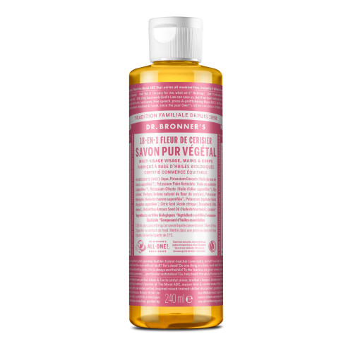 DR BRONNERS SAVON LIQUIDE Fleur de Cerisier - 240ml