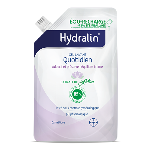 HYDRALIN QUOTIDIEN Gel Lavant Eco-Recharge - 400ml