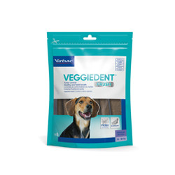 VIRBAC VEGGIEDENT Chien 10-30kg - 15 Lamelles à Mâcher