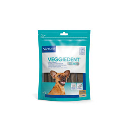 VIRBAC VEGGIEDENT Chien - de 5kg - 15 Lamelles A Mâcher