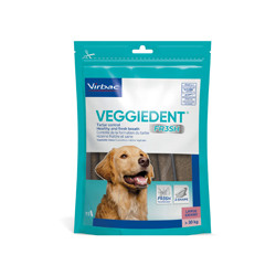 VIRBAC VEGGIEDENT Chien + de 30kg - 15 Lamelles à Mâcher