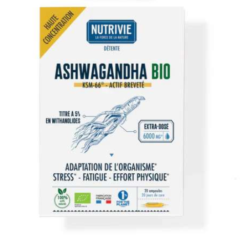 Cranberry Bio 360mg – 20 Ampoules De 15 Ml, Fabrication Française Nutrivie, Santé Urinaire